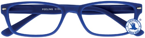 Leesbril I Need You +2.00 dpt Feeling blauw-2