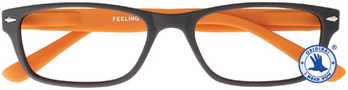 Leesbril I Need You +2.50dpt Feeling bruin-oranje 1 Stuk-2