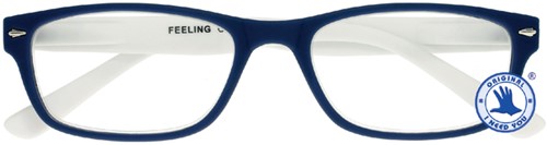 Leesbril I Need You +1.50dpt Feeling blauw-wit 1 Stuk-2