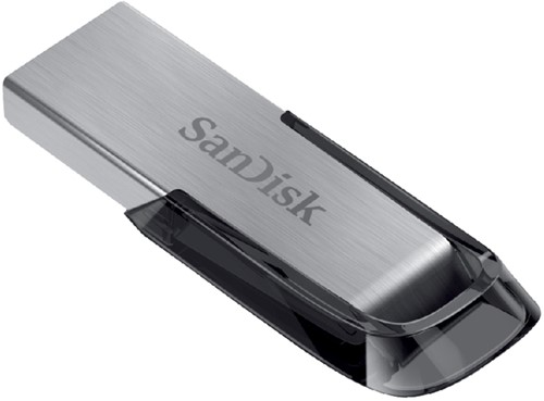 USB stick 3.0 Sandisk Cruzer Ultra Fla USB-A 64GB 1 Stuk-1