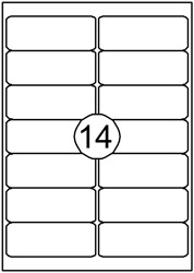 Etiket Quantore 99.1x38.1mm 210st 15 Vel