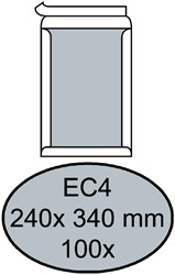 Envelop Quantore bordrug ec4 240x340 zk 120gr wt 100 Stuk