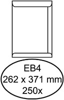 Envelop Quantore akte EB4 262x371 120gr wt 250 Stuk
