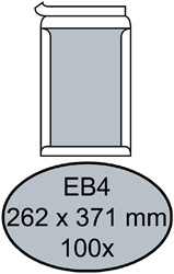 Envelop Quantore bordrug EB4 262x371 zk 120gr wt 100 Stuk