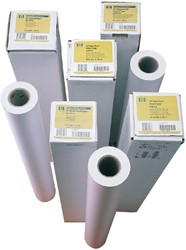 Inkjetpapier HP c6567b coated 1067mmx45.7m 90gr 46 Meter