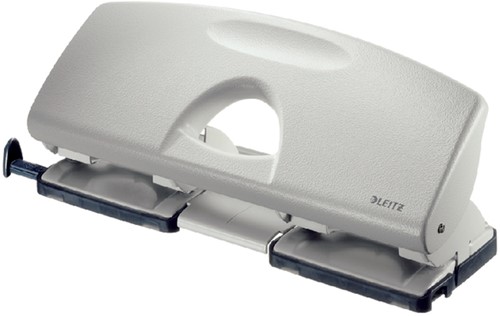 Perforator Leitz  metaal 4 gaats 25 vel grijs 1 Stuk