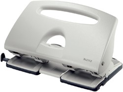 Perforator Leitz metaal 4 gaats 40 vel grijs 1 Stuk