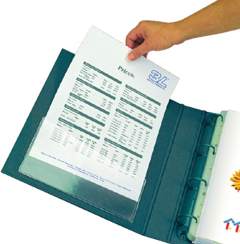 Insteektas Djois U-map 155x90mm zelfkl PP tr 5st 5 Stuk