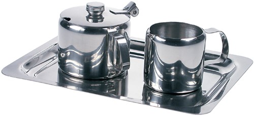 Plateau RVS tbv roomstel 199x150mm 1 Stuk-2