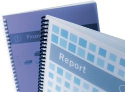 Voorblad GBC A4 PP 700micron ICE wit 50 Stuk