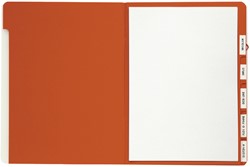 Sorteermap Djois personaliseerbaar A4 6tab rd 1 Stuk