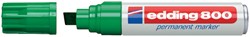 Viltstift edding 800 schuin 4-12mm groen 1 Stuk