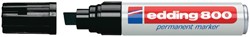 Viltstift edding 800 schuin 4-12mm zwart 1 Stuk