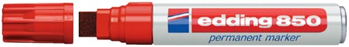 Viltstift edding 850 blok 5-18mm rood 1 Stuk