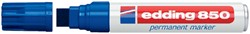 Viltstift edding 850 blok 5-18mm blauw 1 Stuk