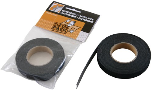 Klittenband CleverPack kabelbinder 2in1 zwart 1 Rol