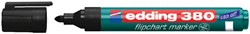 Viltstift edding 380 flipover rond 1.5-3mm zwart 1 Stuk