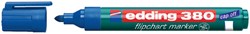 Viltstift edding 380 flipover rond 1.5-3mm blauw 1 Stuk