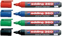 Whiteboardmarker edding 360 rond 1.5-3mm ass 4 Stuk-2