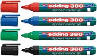 Viltstift edding 380 flipover rond 1.5-3mm blauw 1 Stuk-2