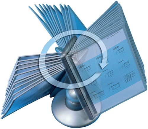 Bureaustandaard Durable Sherpa Motion 10tas zw 1 Set-1