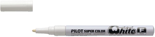 Viltstift PILOT Super SC-W F wit 1 Stuk