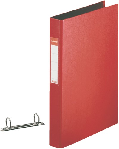 Ringband Esselte VIV A4 2-rings O-mech 25mm PP rd 1 Stuk-3