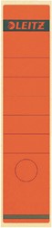rugetiket Leitz  62x285mm zelfkl rood 10 Vel
