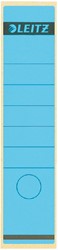 Rugetiket Leitz 62x285mm zelfkl blauw 10 Vel