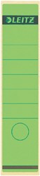 Rugetiket Leitz 62x285mm zelfkl groen 10 Vel