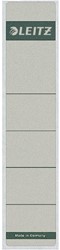 Rugetiket Leitz 39x192mm zelfkl grijs 10 Vel