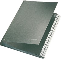 Bureaumap Leitz A4 A-Z internationaal karton zwart 1 Stuk