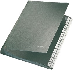 Bureaumap Leitz A4 A-Z internationaal karton zwart 1 Stuk