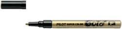 Viltstift PILOT Super SC-G F goud 1 Stuk