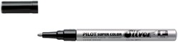 Viltstift PILOT Super SC-S F zilver 1 Stuk
