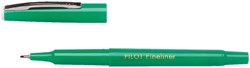 Fineliner PILOT SW-PPF F groen 1 Stuk