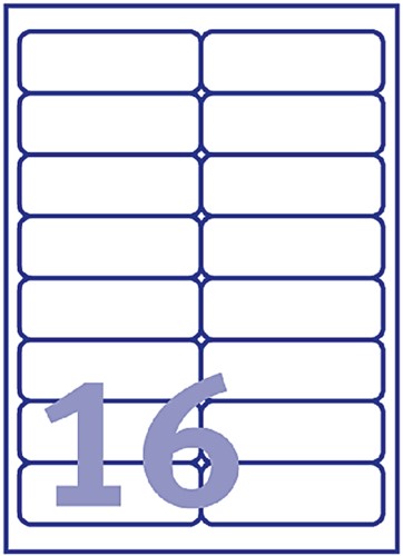 Etiket Avery J8162-40 99.1x33.9mm wit 640 stuks-2