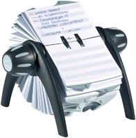 Kaartenmolen Durable 2416 72x104mm telindex zw 1 Stuk