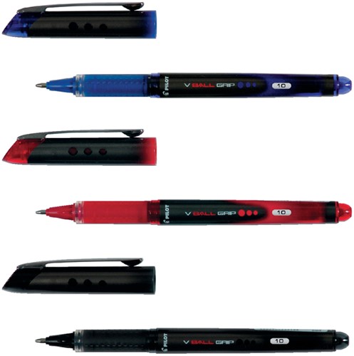 Rollerpen PILOT V-ball grip BLN-VBG10 B zwart 1 Stuk-2