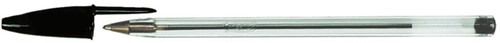 Balpen Bic Cristal M zwart 100 Stuk