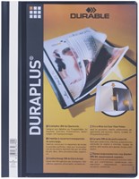 Snelhechtmap Durable Duraplus A4 zwart 1 Stuk