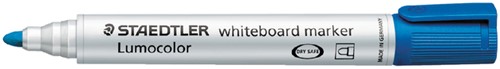 Whiteboardmarker Staedtler 351 rond 2mm blauw 1 Stuk
