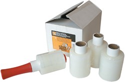 Wikkelfolie CleverPack 100mmx250m + afroller tr 6 Rol