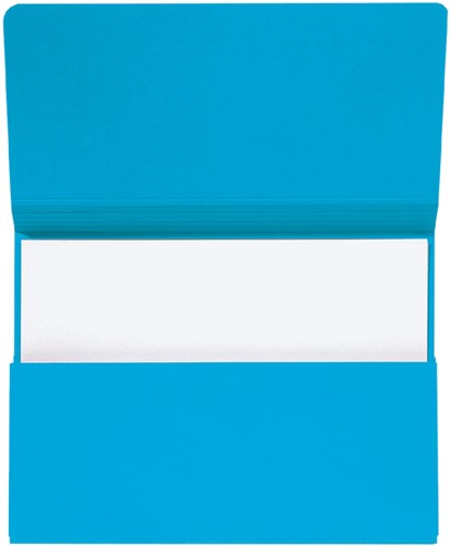 Pocketmap Secolor folio recy karton 250gr bl 1 Stuk