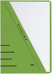 Insteekmap Djois Secolor A4 recycled 250gr gn 1 Stuk