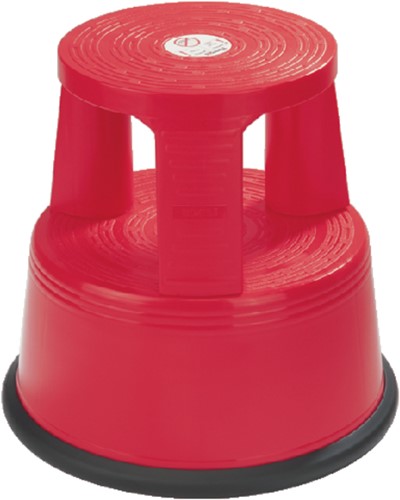 Opstapkruk Desq 420mm kunststof rood 1 Stuk