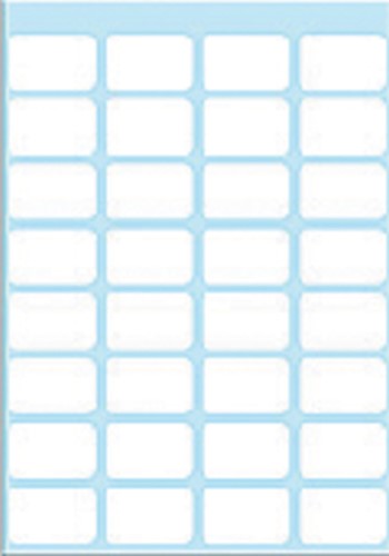 Etiket HERMA 3640 12x19mm wit 224st 7 Vel