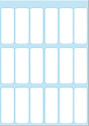 Etiket HERMA 3650 12x34mm wit 126stuks 7 Vel