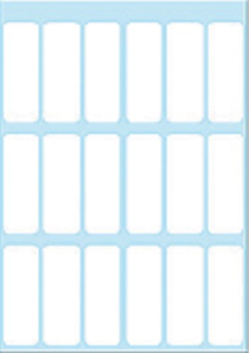 Etiket HERMA 3650 12x34mm wit 126st 7 Vel