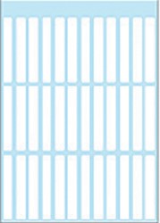 Etiket HERMA 3735 5x35mm wit 252 stuks 7 Vel